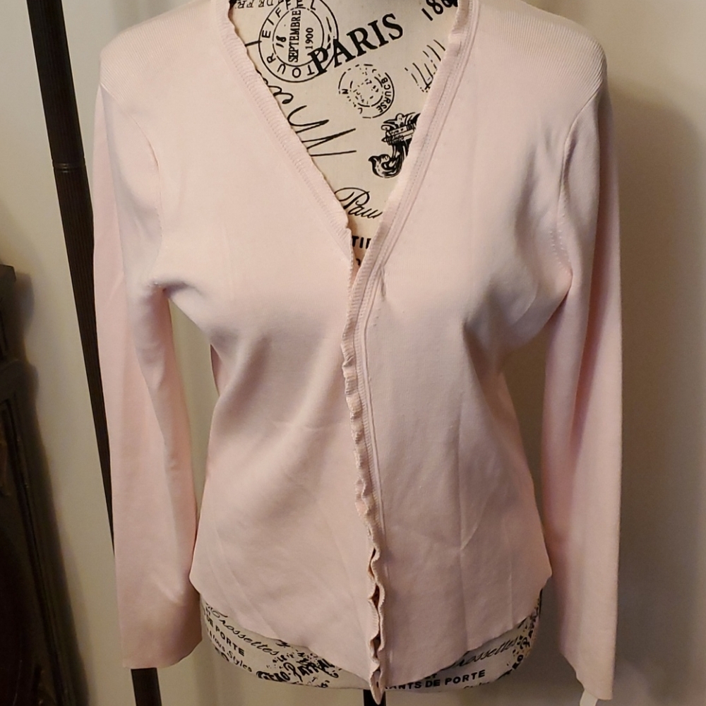 PETITE SOPHISTACATE SILK STRETCH SWEATER SZ S NWT